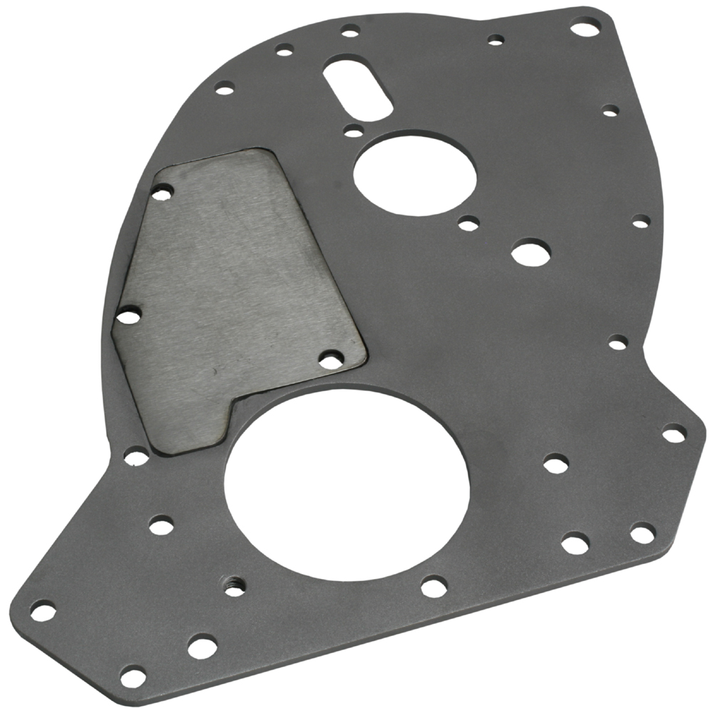 Aluminium Engine Front Plate Including Steel Wear Plate - TR5-6