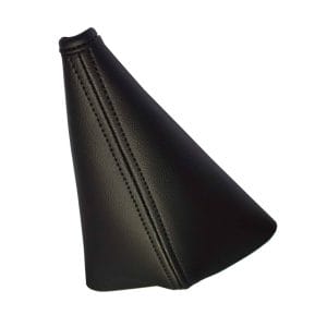 A Racetorations Double Stitched Gear Lever Gaiter - TR4A-6 with visible stitching, displayed against a white background.