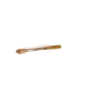 A close-up of a small, cylindrical Triumph TR4, TR4A, TR5, TR250 & TR6 Horn Brush (Pencil) with visible spring and brass contacts