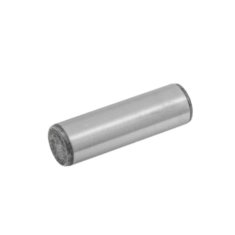 A dowel 3/8″ diameter x 1 3/16″ with flat ends is shown against a white background.